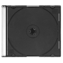 CUSTODIA SLIM 5.2MM PORTA CD/DVD NERA
