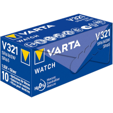 VARTA BATTERIA BOTTONE V321 SR616W CONFEZIONE DA 10 PZ