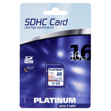 MEMORIA SD HC 16 GB PLATINUM CLASS 10