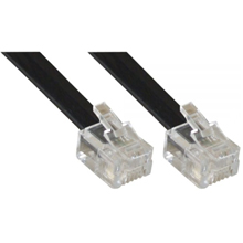 CAVO MODULARE TELEFONICO RJ12 6P/6C MASCHIO A RJ12 6P/6C MASCHIO 3M 6 FILI