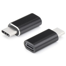 ADATTATORE DA TYPE-C M. A LIGHTNING F. NERO