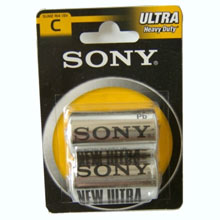 SONY MEZZA TORCIA ZINCO CARBONE 2 PZ