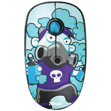 MOUSE WIRELESS SKETCH CON CLIC SILENZIOSI BLU
