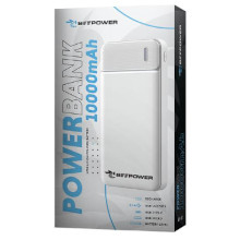 POWER BANK BEEPOWER BP-10 10000MAH 2.1A 2X USB BIANCO
