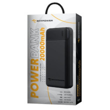 POWER BANK BEEPOWER BP-20 20000MAH 2.1A 2XUSB NERO