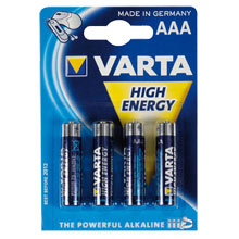 4 MINISTILO VARTA ALKALINE