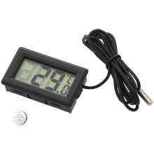 TERMOMETRO DIGITALE CON SONDA ESTERNA TH001 NERO