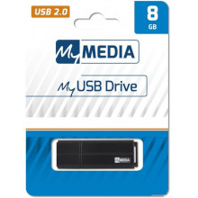 PENDRIVE MY MEDIA 8GB 2.0 NERA