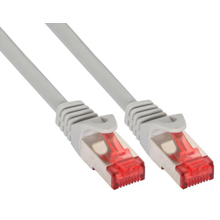 CAVO PER RETE DATI LAN CAT.6 RJ45 DOPPIA SCHERMATURA S/FTP GRIGIO 5 MT