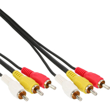 CAVO AUDIO VIDEO DA 3X SPINA RCA A 3X SPINA RCA 2 MT