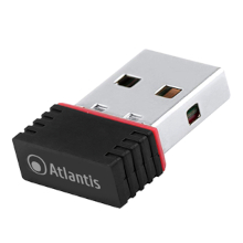 ADATTATORE DI RETE ATLANTIS WIRELESS NANO USB 150MBPS A02-UP3-WN