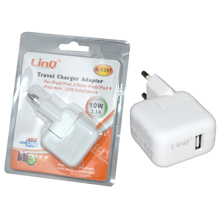 CARICABATTERIE PER IPAD USB 10W + CAVO