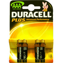DURACELL MINI STILO AAA BLISTER 4 PEZZI