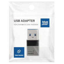 ADATTATORE BLUE STAR DA TYPE-C A USB 3.0 NERO