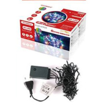 FILO DI LUCI LUCE MULTICOLOR 200 LED 1.5M + 14M DA INTERNO