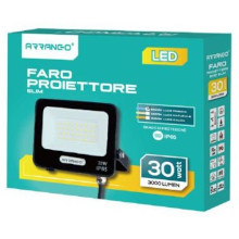 FARO LED PROIETTORE 30W 6500K
