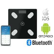 BILANCIA SMART BLUETOOTH NERA