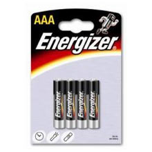 BATTERIE ALKALINE MINISTILO AAA ENERGIZER 4 PZ
