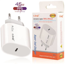 CARICABATTERIA TYPE-C PD 45W BIANCO