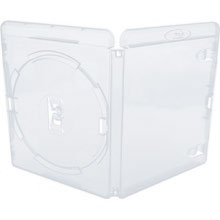 2 CUSTODIE BLURAY SINGOLO ALLOGGIAMENTO CLEAR