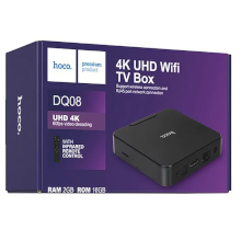 TV BOX HOCO DQ08 WIFI 4K 2GB RAM + 16GB ROM ANDROID 10 NERO