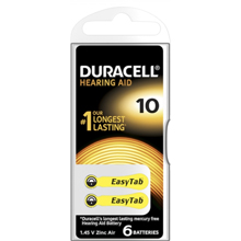 DURACELL BATTERIE PER APPARECCHI ACUSTICI DA10N6 6PZ