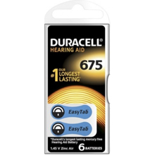 DURACELL BATTERIE PER APPARECCHI ACUSTICI DA675N6 6PZ