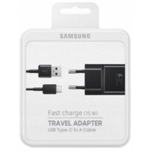 CARICABATTERIE NERO FAST CHARGE 15W TRAVEL ADAPTER TYPE-C IN BLISTER