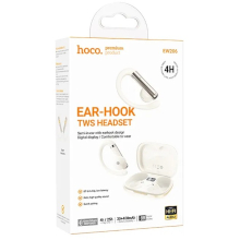 AURICOLARI BLUETOOTH HOCO EW206 CON ARCHETTO BIANCHI
