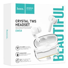 AURICOLARI BLUETOOTH HOCO CRYSTAL EW54 BIANCHI