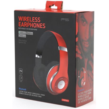 FREESTYLE CUFFIE BLUETOOTH CON MICROFONO RADIO FM ROSSE