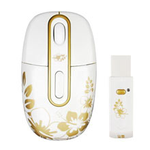 MOUSE WIRELESS 2,4 GHZ G-CUBE ERGONOMICO ALOHA SUNRISE