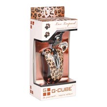 MINI MOUSE USB G-CUBE LUXLEOPARD BROWN