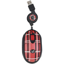 MINI MOUSE USB G-CUBE MAD FOR PLAID RED
