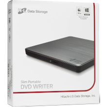MASTERIZZATORE LG DVD-RW ESTERNO ULTRASLIM USB SILVER GP60NS60
