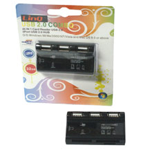 CARD READER SDHC CON HUB 3 PORTE USB INTEGRATO