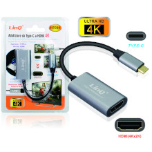 ADATTATORE DA TYPE-C A HDMI 4K 17CM