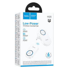 CAMPANELLO WIRELESS HOCO HI25 DORBELL 60 SUONERIE BIANCO