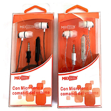 Evoltrade Srl - CUFFIE AURICOLARE JACK 3,5 CON MICROFONO MAXEXCELL