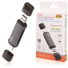 LETTORE USB/TYPE-C PER SCHEDE SD/MICROSD/CF