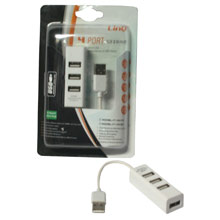 HUB 4 PORTE USB INNESTO VERTICALE