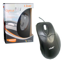 MOUSE OTTICO 1200 DPI USB