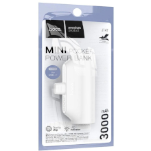 POWER BANK HOCO J147 3000MAH CONNETTORE TYPE-C BIANCO