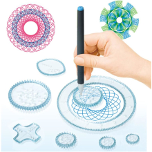 KIT DI DISEGNO CON 22 SPIRALI E 3 PENNE