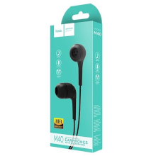 CUFFIE IN-EAR HOCO M40 CON MICROFONO NERE