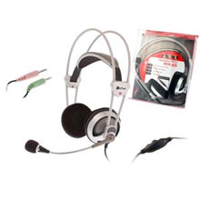 CUFFIE CON MICROFONO INTEGRATO E REGOLATORE DI VOLUME CON JACK DA 3,5MM.