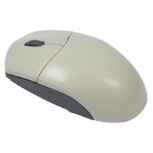 MOUSE CON SCROLL PS2 BIANCO