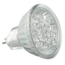 LAMPADINA A LUCE BIANCA 12 LED MR16