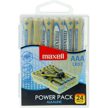 BATTERIE MAXELL ALKALINE MINISTILO AAA 24PZ CON ASTUCCIO 790268.04.CN