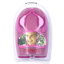 CUFFIE CON ARCHETTO MAXELL EH-130 PINK